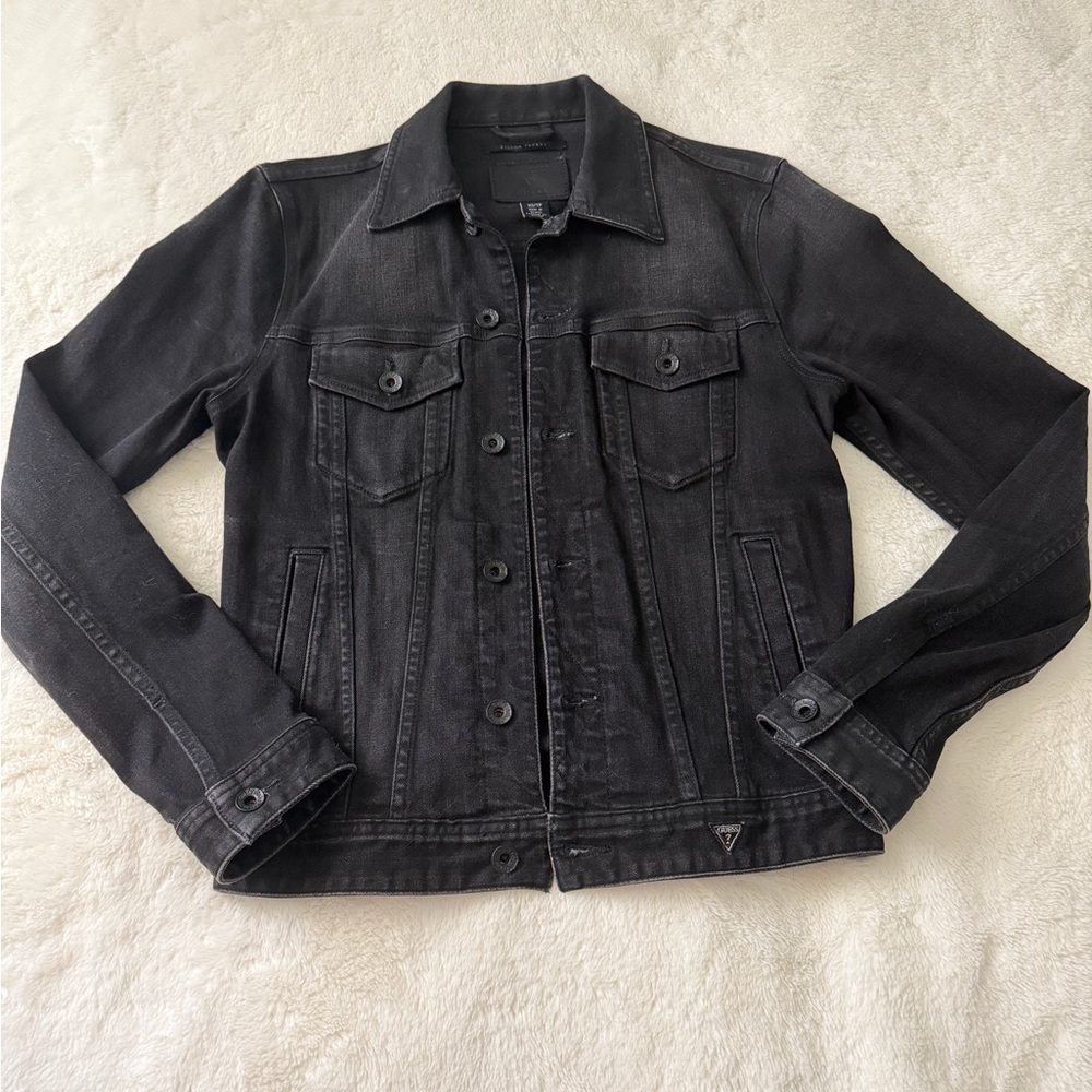 Guess Black Denim Jacket